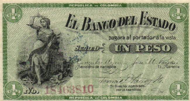 1 Peso 1.10.1900